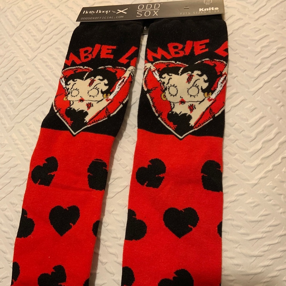 Odd sox Betty boop ladies size 6-13
